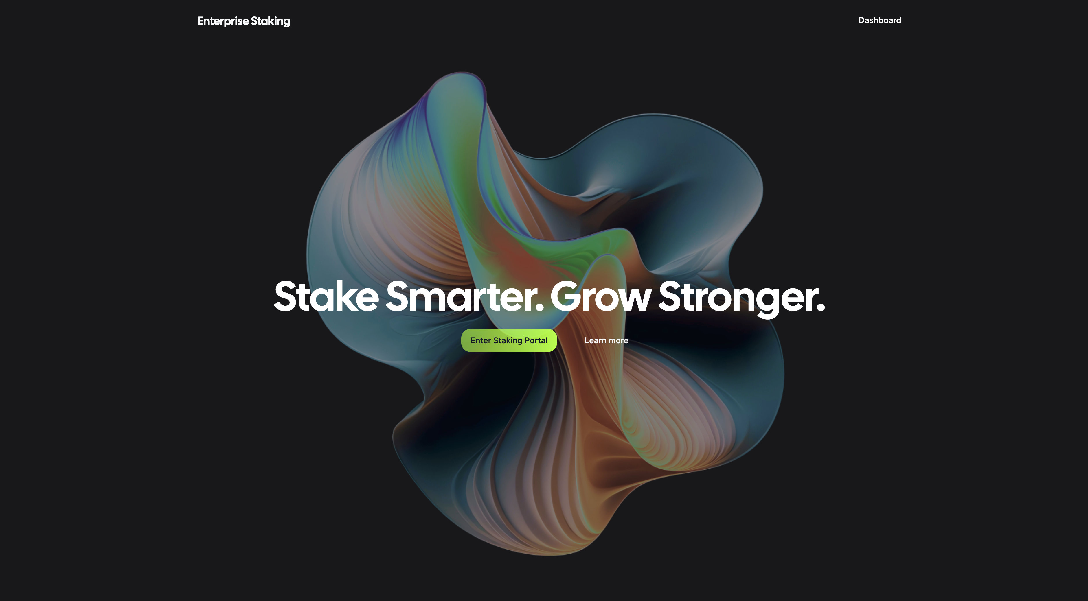 Enterprise staking interface powered by Obol